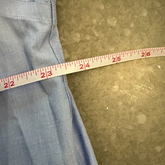UNTUCKit Light Blue Wrinkle-Free Short Sleeve Shirt - Size XL Slim Fit - Picture 9 of 9